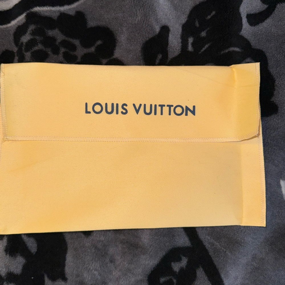 Brand new empty Louis Vuitton pouch bag baggie cover for wallet purse